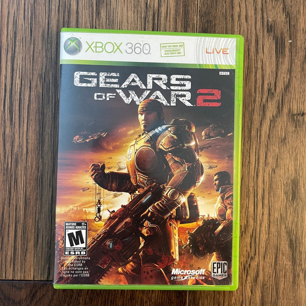 Microsoft Gears of War 2 Xbox 360 Video Game